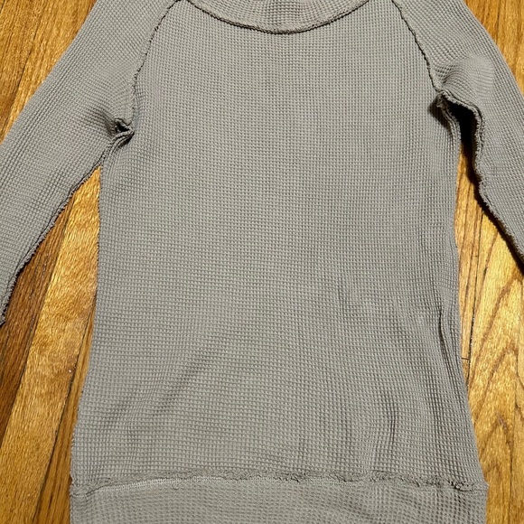 Mazik Womens Oversized Boat Neck Waffle Knit Tunic 3/4 Sleeve Size Medium - Picture 12 of 13